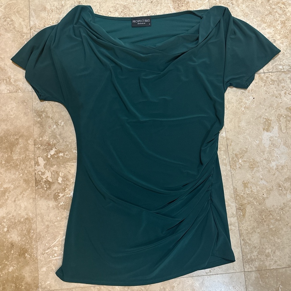 Prospect Blvd Elegant Teal Women's Top